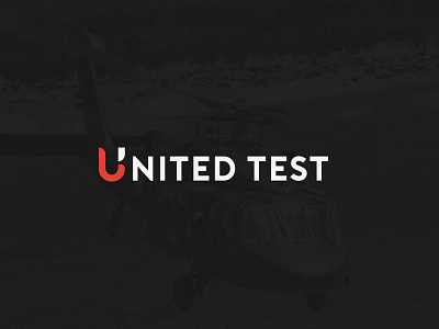 United Test Branding aerospace branding logo logo design