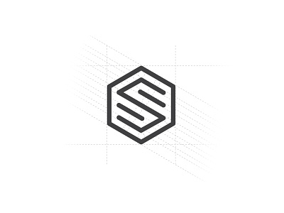 Steidel Analytical Labs Icon Structure branding icon design lab branding logo design minimal design minimal logo