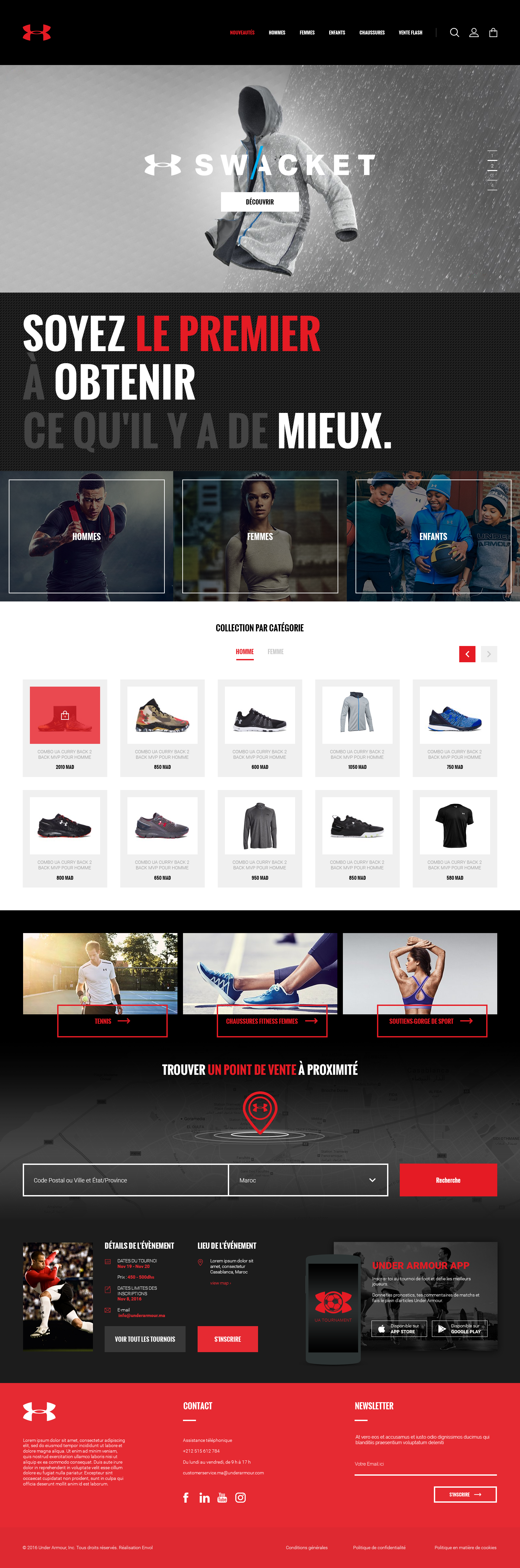 Under armour corporate sales website