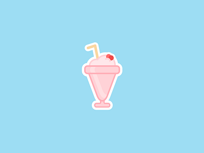 Milkshake Sticker!