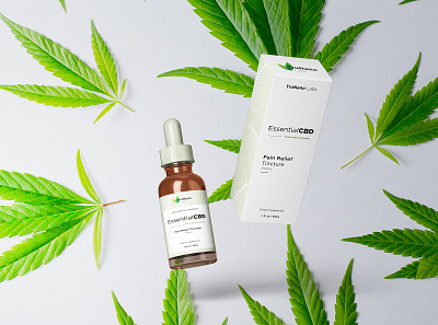 Essential CBD Packaging branding package design packaging product design