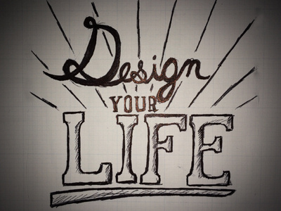 Design Your Life doodle