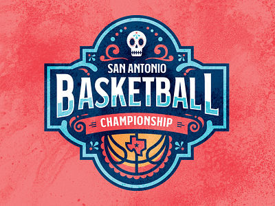 San Antonio Basketball Championship Logo