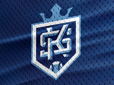 Indiana Speed Kings Blues baseball bevel blue branding crown graphic design illustrator kings logo procreate royal speed