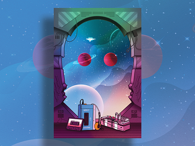 Guardians of the Galaxy Poster by Joel Hudson on Dribbble