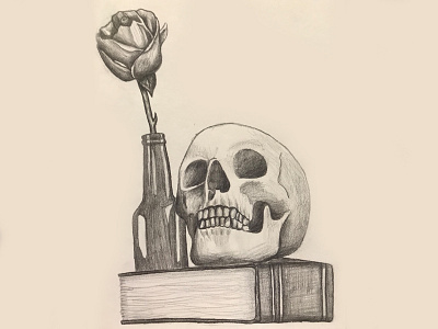 Skull Sketch pencil sketch skull