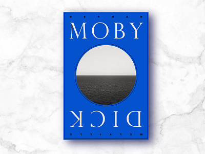 Book cover: Moby Dick book cover book cover design book covers book design books classics cover art cover design literature minimal minimalist moby dick new covers for old books novels
