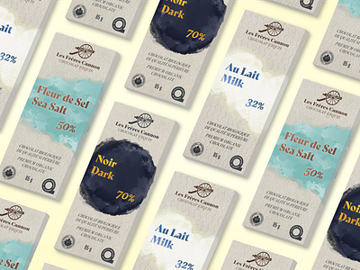 Gourmet Chocolate Bar Packaging