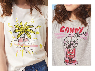 Girl's Graphic Tees