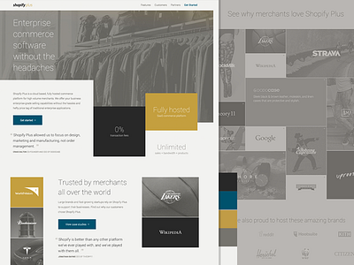 Shopify Plus branding colours commerce ecommerce enterprise software shopify typography web web design