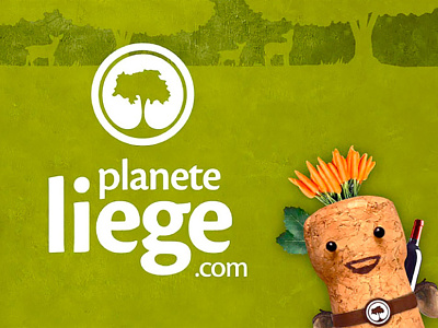 Planete Liege advertising art direction character design illustration photography