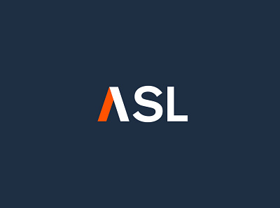 ASL art direction branding logo