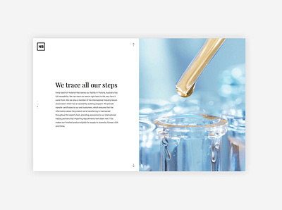 Newman Biotech art direction branding webdesign