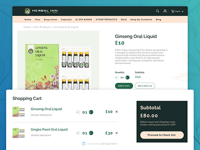 Herbal Inn | Your Alternative Medicine Online Marketplace doctor ecommerce figma fitness health invision landing page medicine online shop online shopping online store physician products responsive shopify shopping sketch tea web web design