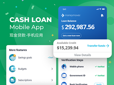 Responsive Web App Design & Front End Dev | Loans Web App