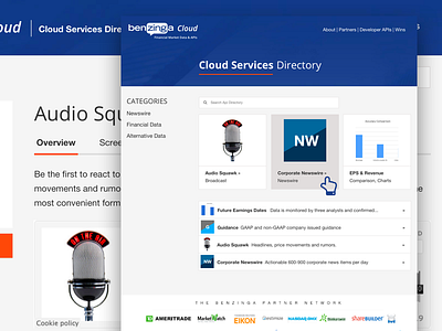 Cloud Services Directory api blue cloud directory enterprise