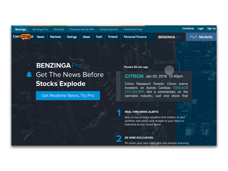 Article with Fixed CTA blue financial fintech news newswire principle sketch stocks tech trade trading