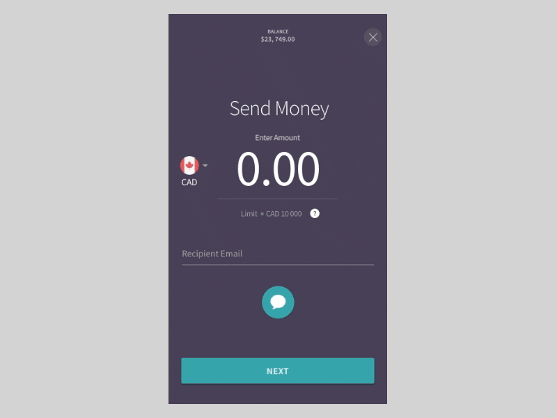 send money rapid prototype