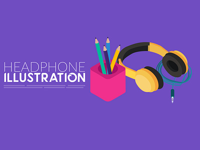 headphone illustration