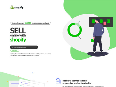 shopify landing page adobe xd landing landing page layout photshop web webdesign website