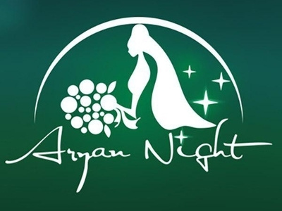 Aryan Night branding illustration logo