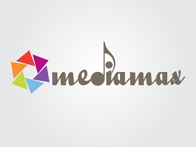 Media Max Logo branding design logo
