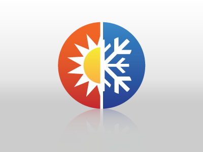 Icon/Logo Climate Control climate control icon illustration logo web