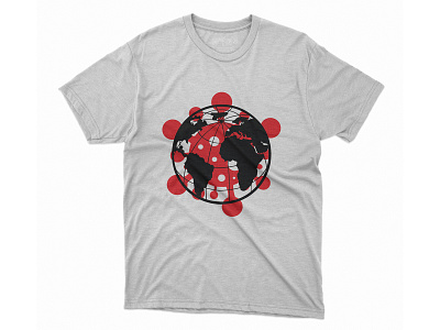 coronavirus t-shirt design