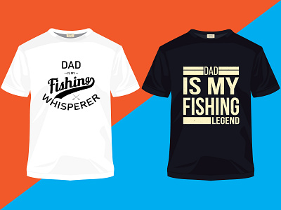 Fishing dad t-shirt design