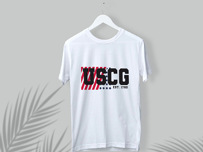 USCG EST 1780 t-shirt dedign. apparel apparel design branding design art designs fashion illustration illustrator lettering logo shirts tees tshirt typography vector