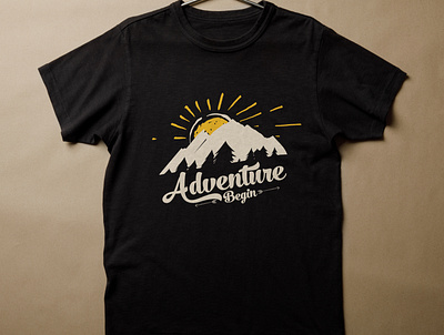 Adventure t-shirt design adventure apparel apparel design art branding camp fashion holiday logo poaster shirt summer tees tshirt tshirt design typography vector