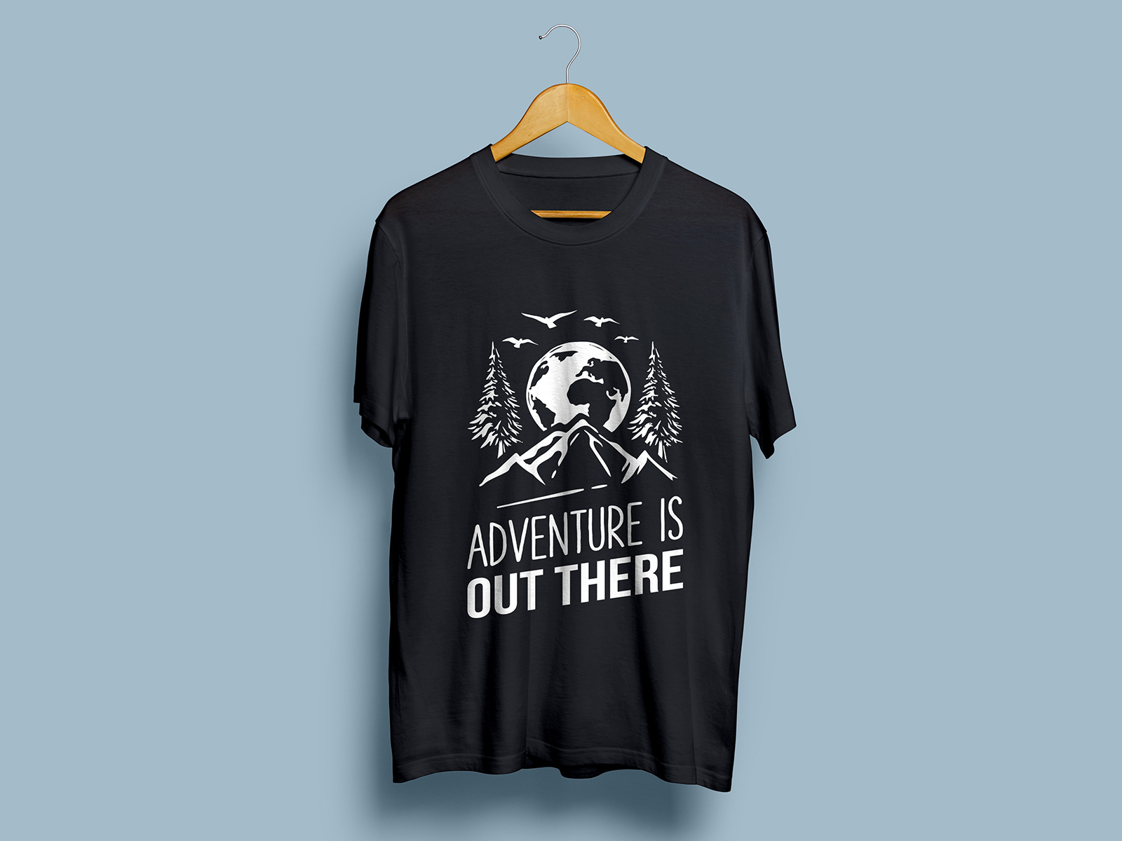 Adventure is out there t-shirt vector by Teerexbd on Dribbble