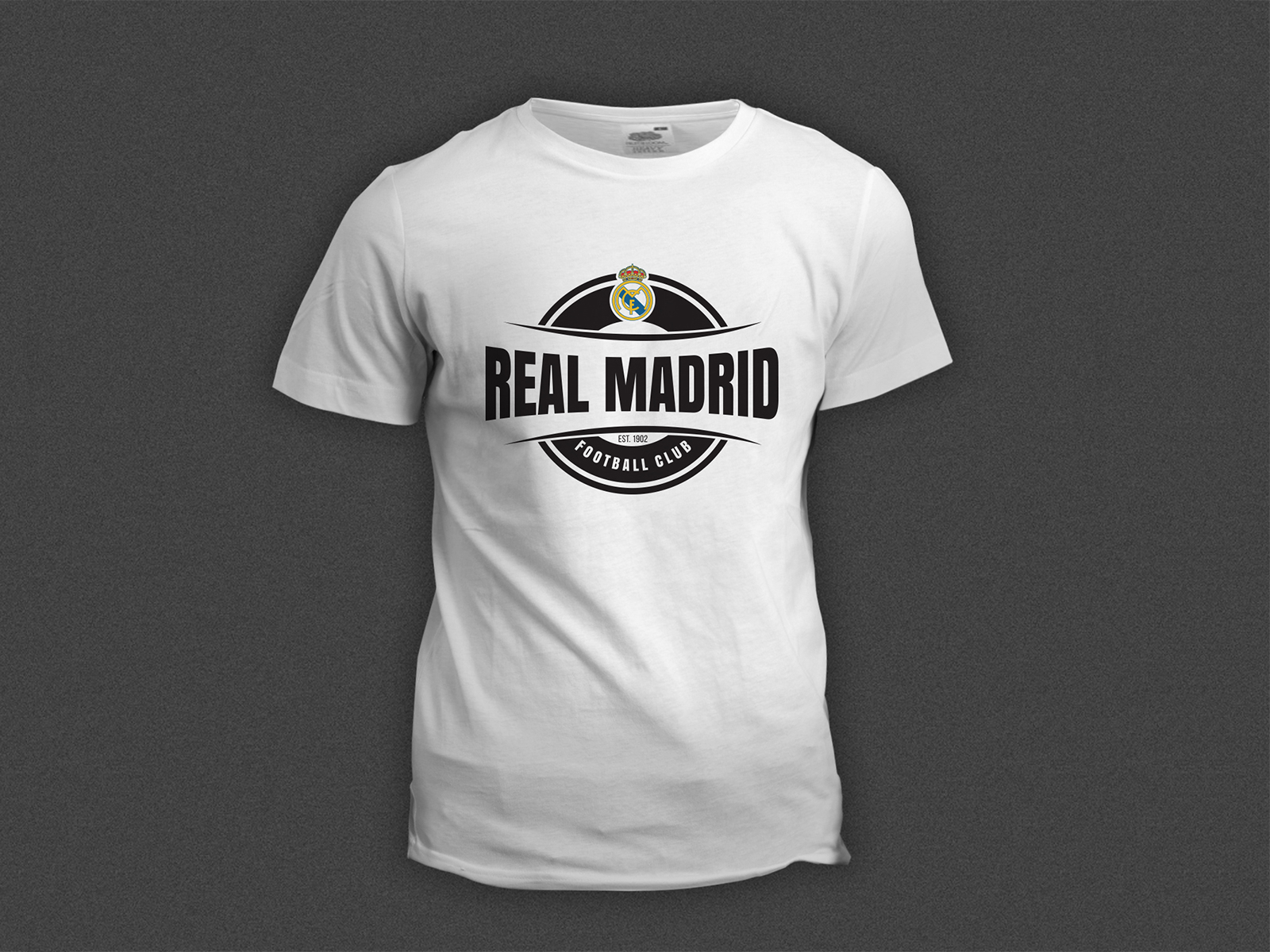 Real Madrid Football Club T-Shirt apparel apparel design apparel mockup brand illustration la liga real madrid shirt shirts soccer tee tee design tshirt typography