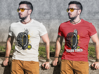 TAXES TIRE T-SHIRT apparel brand car carracing designs fashion illustration logo mockup photoshop sale shirts tees tshirt typography vintage