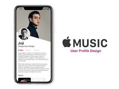 Apple Music Profile Redesign