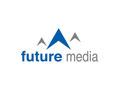 Future media brand branding future logo logos media