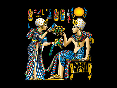 Pharaohs, illustration