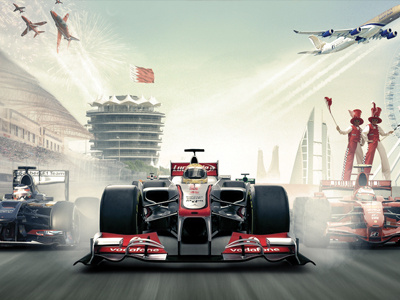 F1, Bahrain 2014 Advertising Campaign