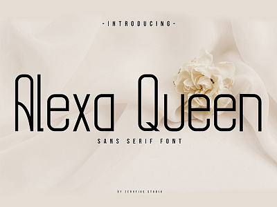 Alexa Queen design font font awesome font design font family fonts lettering typography