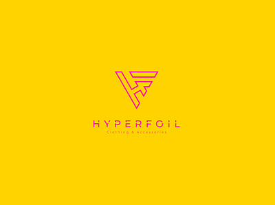 LogoCore Challenge - Day 27: Hyperfoil adobe branding design flat hyperfoil logo illustration illustrator logo logocore logotype minimal typography vector