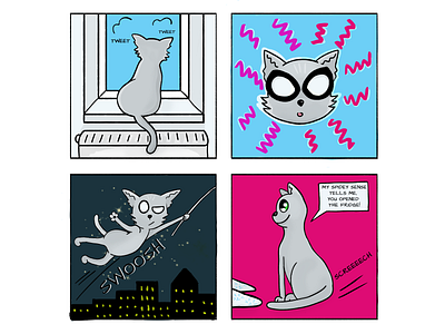 Tails of Suspense: Spidey Sense comic comic strip digital art drawing illustration