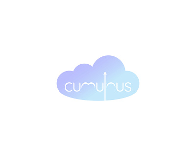 Daily Logo Challenge - Day 14: Cloud computing logo. Cumulous. branding design flat illustration illustrator logo typography vector