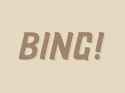 Bing bing bing!