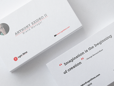 Business Card Design