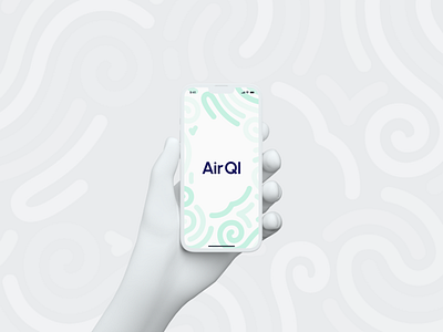 AirQI: Air Quality App air quality app aqi branding design logo ui ux