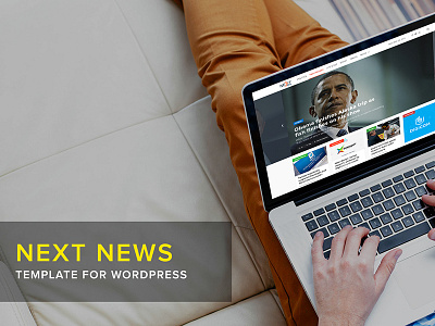 Next News news template wordpress