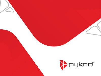 Pykod re-branding brand logo software