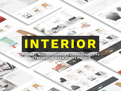 Interior – Furniture and Interior Bootstrap HTML Template ecommerce electronics fashion furniture html5 interior landing product responsive shop sport technology