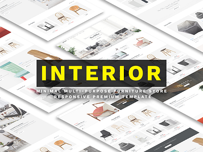 Interior – Furniture and Interior Bootstrap HTML Template