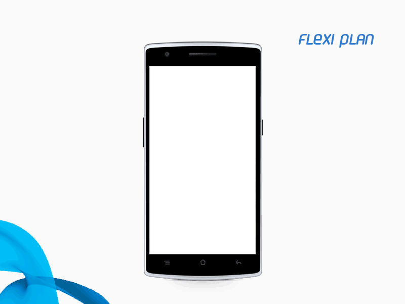 Flexi Plan Redesign android app application flexi plan grameenphone interaction mobile recharge telenor ui ux xd